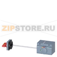 ПОВОРОТНЫЙ ОПЕРАТОР С УСТАНОВКОЙ СБОКУ АВАРИЙН. ОСТАНОВ. IEC IP65 ПРИНАДЛЕЖНОСТЬ ДЛЯ: 3VA2 400/630 Siemens 3VA9467-0PK15