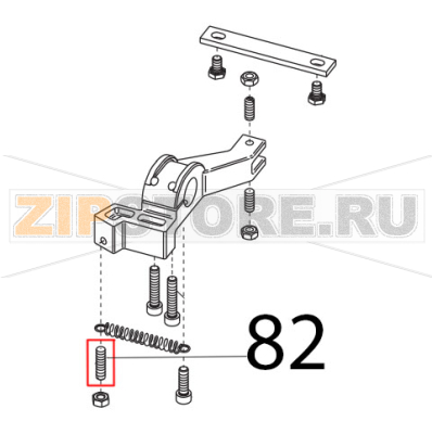 Prigioniero 6x25 ottone Sirman Canova 300 Prigioniero 6x25 ottone Sirman Canova 300Запчасть на деталировке под номером: 82