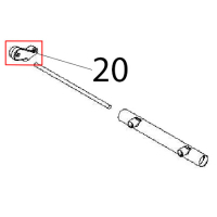 Hinge support LH Angelo Po 191PI2V