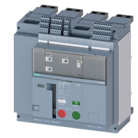 fixed-mounted circuit breakers 4-pole, frame size 0, IEC N conductor on the right In=800A to 690V, 50/60Hz AC Icu=42kA at 415V Icu=42kA at 500V ETU320 electronic trip units li rotary coding switch with tripped signaling switch, RTC and  4Aux auxiliary swi