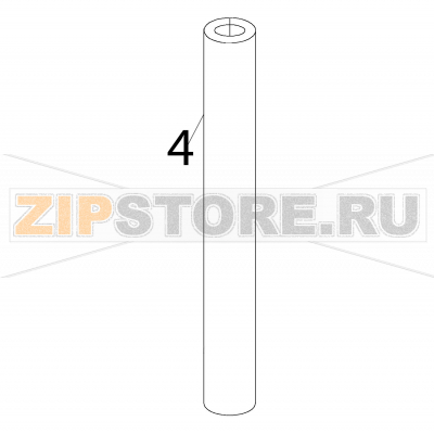 Black rubber pipe Ø17*10 Fagor VG-201 Black rubber pipe Ø17*10 Fagor VG-201Запчасть на деталировке под номером: 4Название запчасти Fagor на английском языке: Black rubber pipe Ø17*10 VG-201.