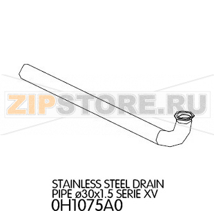 Stainless steel drain pipe ø30x1.5 serie XV Unox XV 303G Stainless steel drain pipe ø30x1.5 serie XV Unox XV 303GЗапчасть на деталировке под номером: 24Название запчасти на английском языке: Stainless steel drain pipe ø30x1.5 serie XV Unox XV 303G