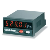 Счетчик цифровой 45x22 мм Kübler CODIX 529