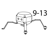 Двигатель электрический ДАО86-10-1.5М с кронштейном Polair DM110Sd-S