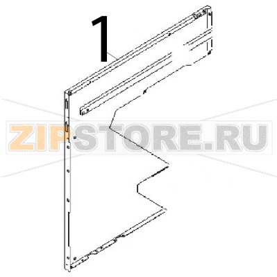 Fianco SX Angelo Po 2G1PE2E Fianco SX Angelo Po 2G1PE2EЗапчасть на деталировке под номером: 1