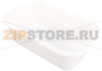 WHITE PLASTIC LUG WITHOUT HOLE