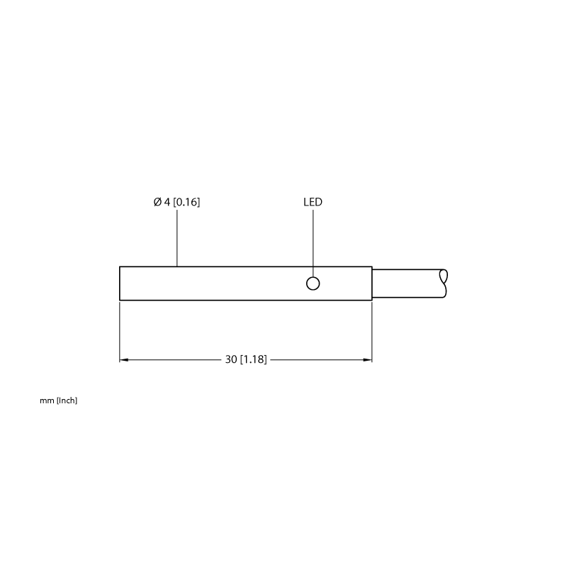 Датчик индуктивный Turck BI1-EH04-AP6X 