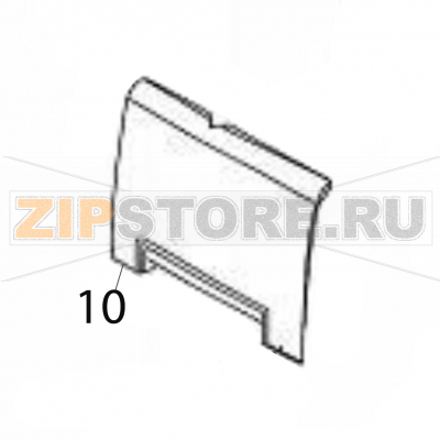 Cover FR lower Sato CG212DT Cover FR lower Sato CG212DTЗапчасть на деталировке под номером: 10Название запчасти на английском языке: Cover FR lower Sato CG212DT.