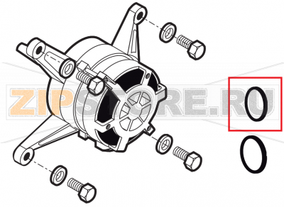 Ring v-seal va-0040 nbr Lainox NAEB101R Ring v-seal va-0040 nbr Lainox NAEB101RЗапчасть на сборочном чертеже под номером: 7Название запчасти на английском&nbsp;языке: Ring v-seal va-0040 nbr Lainox NAEB101R
