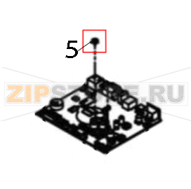 Screw, TP3*6 TSC TE310 Screw, TP3*6 TSC TE310Запчасть на деталировке под номером: 5