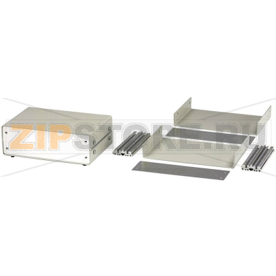 Корпус стальной 261x181x80 мм, серый, 1 шт Hammond 1402FV 