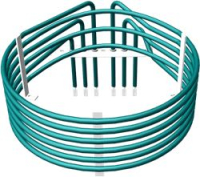 ТЭН ЦИРКУЛЯРНЫЙ KIT 5.6kW 6 SPIRES
