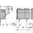 PCB terminal block; push-button; 2.5 mm; Pin spacing 10/10.16 mm; 3-pole; suitable for Ex-e applications; CAGE CLAMP®; commoning option; 2,50 mm; light gray Wago 255-603/000-009/999-950 - PCB terminal block; push-button; 2.5 mm; Pin spacing 10/10.16 mm; 3-pole; suitable for Ex-e applications; CAGE CLAMP®; commoning option; 2,50 mm; light gray Wago 255-603/000-009/999-950