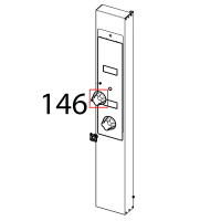 Encoder knob Tecnoinox EFB10DS