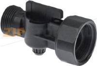 VALVE WITH TAP ø 1 -ø 3/4