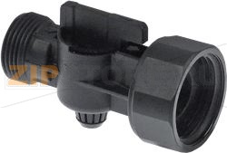 VALVE WITH TAP ø 1 -ø 3/4 