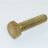 ВИНТ ЛАТУНЬ M6X25 MM - ВИНТ ЛАТУНЬ M6X25 MM