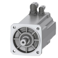 SIMOTICS S-1FK2 HI Серводвигатель М0 = 6 Нм; PN = 1,15 кВт при нн = 2000 оборотов в минуту (380-480); С удерживающим тормозом; Степень защиты IP64; Цилиндрический вал D24x50 мм; Абсолютный датчик однооборотные 22-бит (кодер AS22DQC); С DRIVE-CLiQ штекер M
