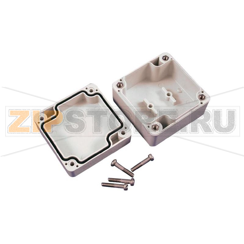 Корпус 120x65x40 мм, материал: пластик, серый, 1 шт Hammond 1554CGY 