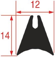 GASKET FOR OVEN GLASS
