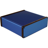 Корпус 160x165x51.5 мм, материал: алюминий, синий, 1 шт Hammond 1455T1601BU
