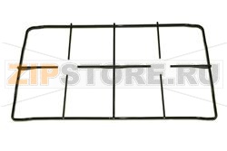 GRIGLIA 2 FUOCHI NERO 