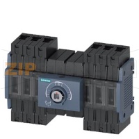 РУЧНОЙ ПЕРЕКЛЮЧАТЕЛЬ НАГРУЗКИ, MTSE, ТИПОРАЗМЕР 1, 32A, 3-ПОЛ. ФРОНТ.УПРАВЛ.БАЗ.БЛОК БЕЗ РУЧКИ РАМОЧНЫЕ КЛЕММЫ Siemens 3KC0322-2ME00-0AA0