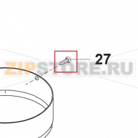 Screw M4x16 Counters. DIN965A Bear Varimixer AR40 VL-1S                                                                              1