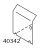 Bracket, front cover Zebra 105SE