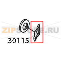 Washer, wave, .740 x .520 x .080 Zebra 105SE Washer, wave, .740 x .520 x .080 Zebra 105SEЗапчасть на деталировке под номером: 30115