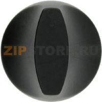 KNOB TERIM BLACK ø 36 mm