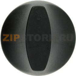 KNOB TERIM BLACK ø 36 mm 