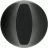 KNOB TERIM BLACK ø 36 mm