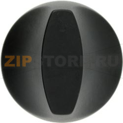 KNOB TERIM BLACK ø 36 mm 