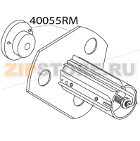 Spindle, media rewind Zebra 105SE