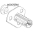Spindle, media rewind Zebra 105SE