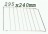 GRILLE DECALEE