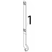 Washing pipe Angelo Po C165D