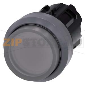 АКТУАТОР КНОПКИ С ВОЗМОЖНОСТЬЮ ПОДСВЕТКИ, 22MM, КРУГЛ., ПЛАСТИК С МЕТАЛЛИЧЕСКИМ ФРОНТАЛЬНЫМ КОЛЬЦОМ, CLEAR, RAISED BUTTON БЕЗ ФИКСАЦИИ, С ГРАВИРОВКОЙ ЛАЗЕРОМ, НАЧАЛО С ТРОКИ - ВЕРХНИЙ РЕГИСТР, ДАЛЕЕ - НИЖНИЙ РЕГИСТР Siemens 3SU1031-0BB70-0AA0-Z&amp;nbsp;Y10 