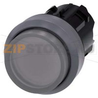 АКТУАТОР КНОПКИ С ВОЗМОЖНОСТЬЮ ПОДСВЕТКИ, 22MM, КРУГЛ., ПЛАСТИК С МЕТАЛЛИЧЕСКИМ ФРОНТАЛЬНЫМ КОЛЬЦОМ, CLEAR, RAISED BUTTON БЕЗ ФИКСАЦИИ, С ГРАВИРОВКОЙ ЛАЗЕРОМ, НАЧАЛО С ТРОКИ - ВЕРХНИЙ РЕГИСТР, ДАЛЕЕ - НИЖНИЙ РЕГИСТР Siemens 3SU1031-0BB70-0AA0-Z&nbsp;Y10