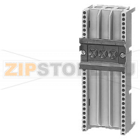 ШИННЫЙ ДЕРЖАТЕЛЬ, WIDTH 45MM 40MM SYSTEM, 5+10MM RAIL STR. WITH 1 MOUNTING RAIL 35MM, FOR LATERAL MOUTING 8US10, LENGTH 139MM Siemens 8US1050-5AK00