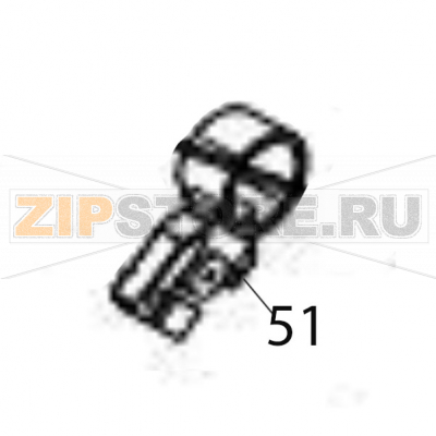 Bottom frame hinge Sato CG408TT Bottom frame hinge Sato CG408TTЗапчасть на деталировке под номером: 51Название запчасти на английском языке: Bottom frame hinge Sato CG408TT.