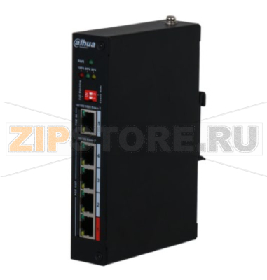 Инжектор уличный, 4 порта Dahua DH-PFT1500 