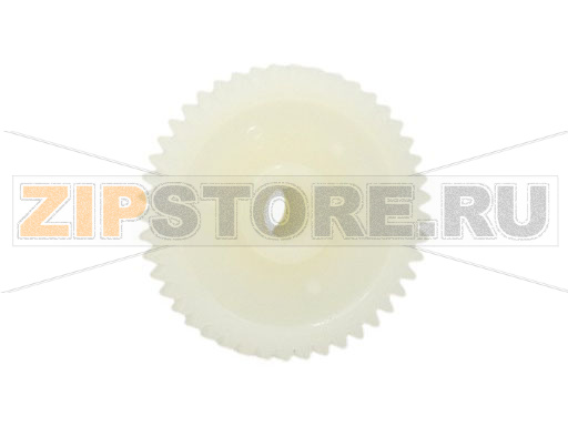 Шестерня двойная (45/27T,M0.5) Godex G530 Шестерня двойная (45/27T,M0.5) для принтера этикеток Godex G530Запчасть на деталировке под номером: 35Название запчасти Godex на английском языке: Double gear (45/27T) G530.