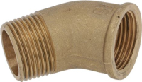 ELBOW FITTING BRASS ø 1MF