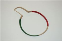 CORNICETTA PLASTICA TRICOLORE