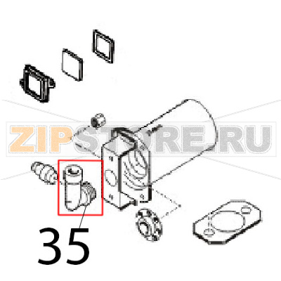 Gomito p/iniettore mm Angelo Po 1G1CP2G Gomito p/iniettore mm Angelo Po 1G1CP2GЗапчасть на деталировке под номером: 35