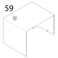 Gommino passacavo Ø: 32 mm Tecnoeka KF 966 D AL UD