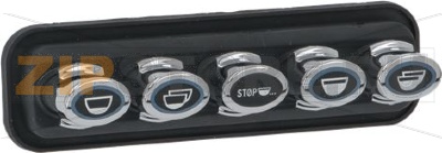 DIAPHRAGM PUSH-BUTTON PANEL 5 BUTTONS 