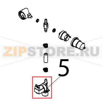 Elettrovalvola 3/4&quot;, 1E-1U, 50/60 Hz, 220/240 V Angelo Po FX101G2 Elettrovalvola 3/4", 1E-1U, 50/60 Hz, 220/240 V Angelo Po FX101G2Запчасть на деталировке под номером: 5